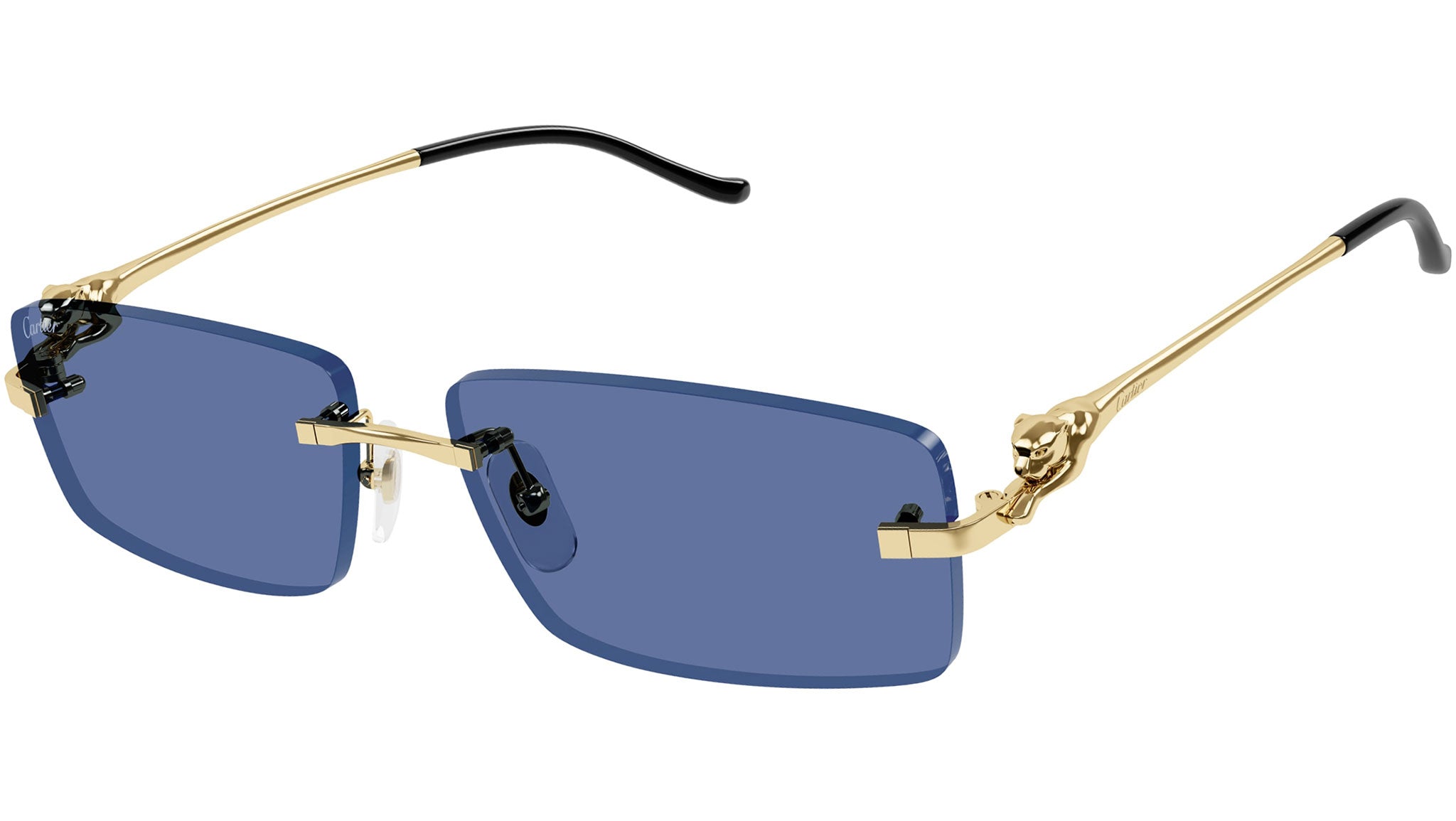 Blue lens cartier glasses online