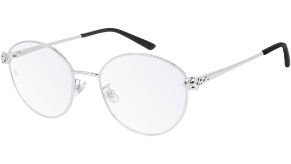 Cartier CT0234O 002 Shiny Silver Optical Frame