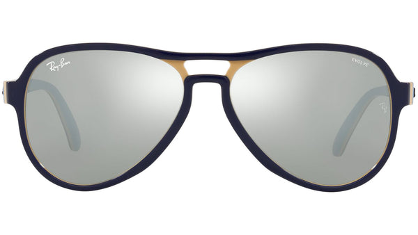 Ray-Ban Vagabond RB4355 6546W3 Blue Sunglasses