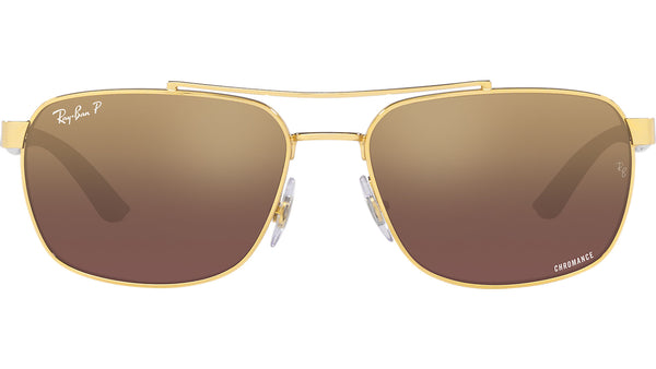 Ray-Ban RB3701 001/6B Gold Sunglasses