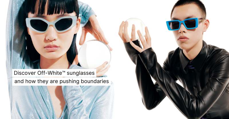 Shop off white sunglasses on eye-oo