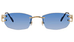 CT0344O shiny gold Custom Lens gradient