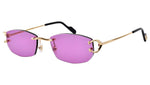 CT0344O shiny gold Custom Lens purple