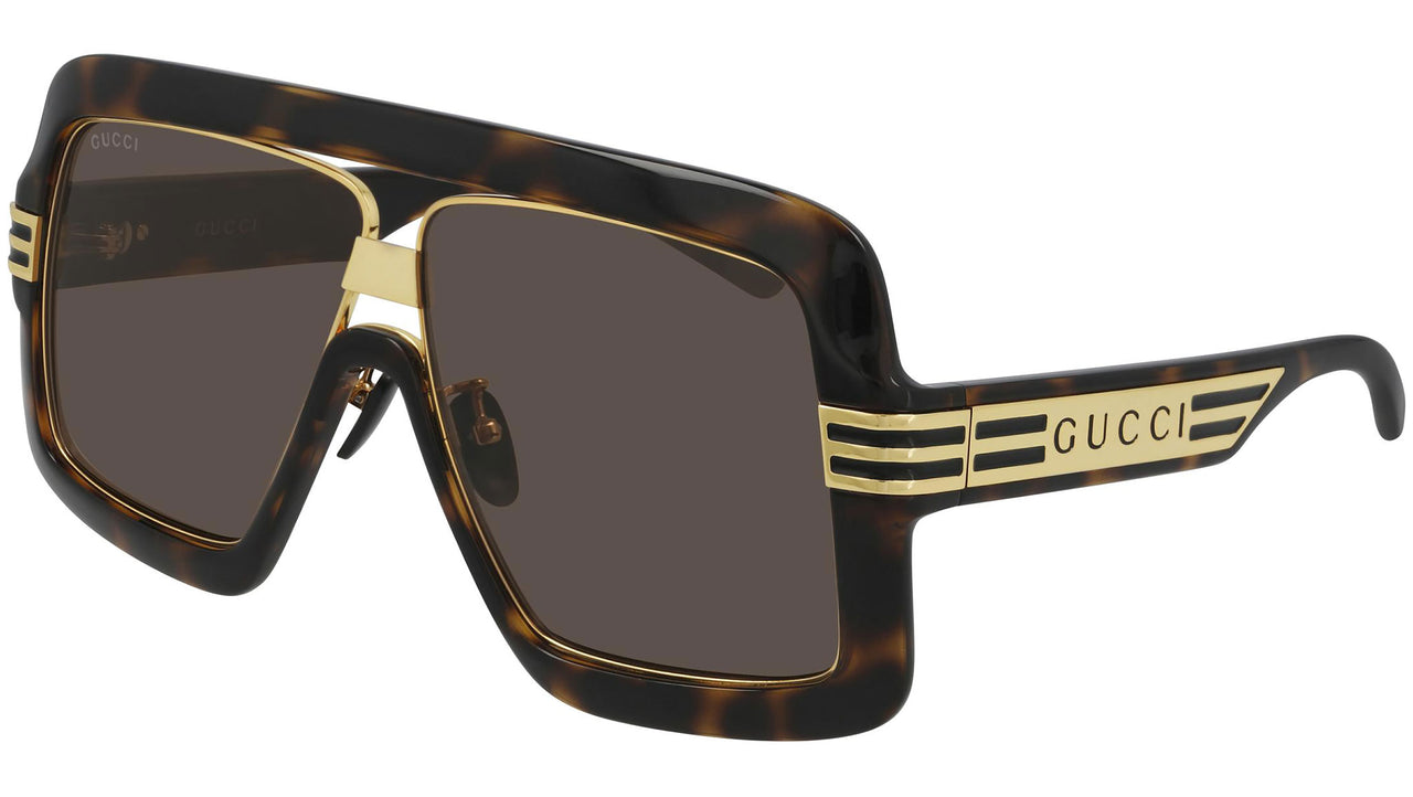 GG0900S 002 gold tortoise