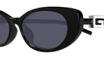 GG1680S 001 Shiny Black Grey