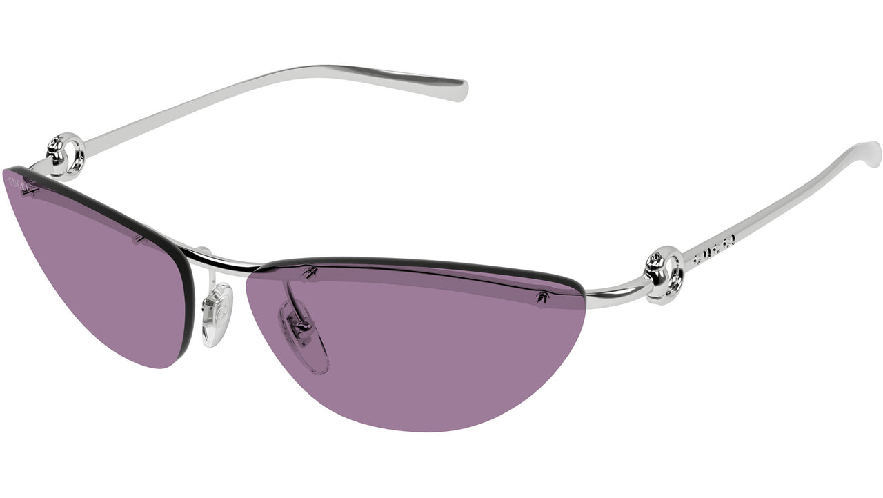 GG1701S 003 Shiny Silver Violet