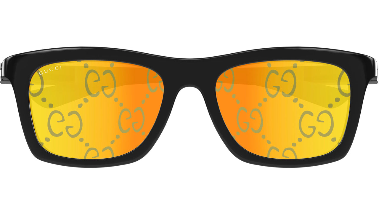 GG1735S 005 Shiny Black Yellow