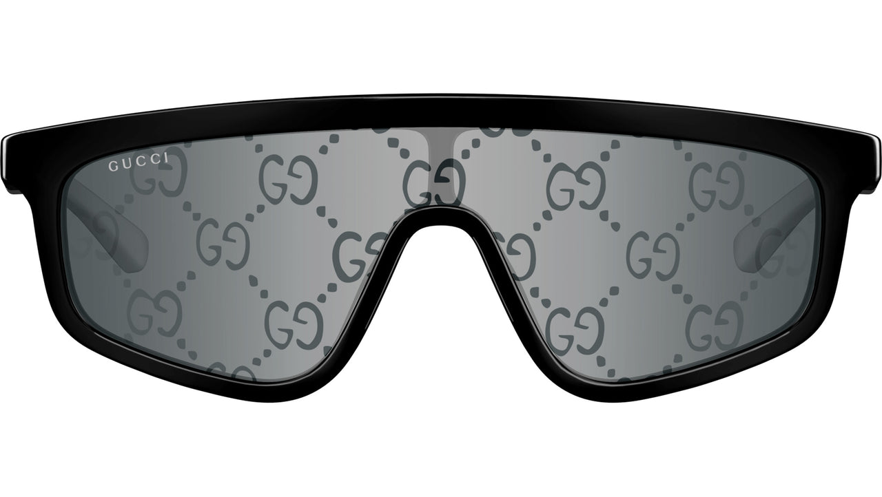 GG1736S 003 Solid Black Grey