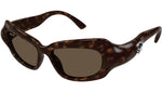 BB0354S 002 Dark Havana Brown