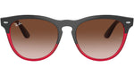 Iris RB4471 663113 grey on transparent red