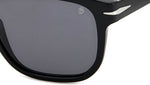 DB 1045/S Black Silver Grey Polarized