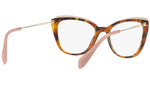 MU 02QV VX81O1 havana / top transparent brown