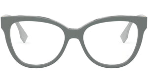 O'Lock FE50093I 020 Grey Cat Eye Eyeglasses