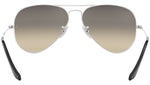 Aviator Gradient RB3025 003/32 Silver Grey