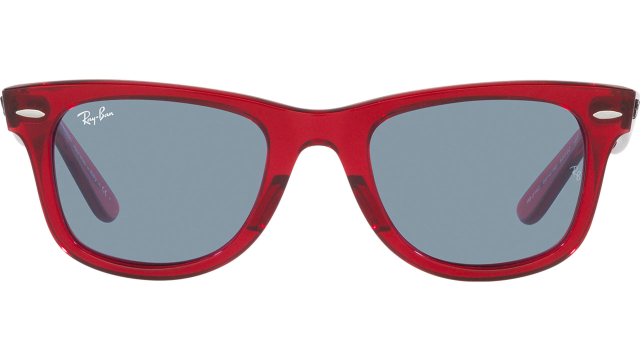 Wayfarer RB2140 661456 transparent red