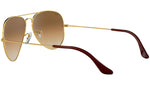 Aviator Gradient RB3025 001/51 Gold Brown