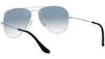 Aviator Gradient RB3025 003/3F Silver Blue