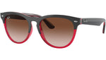 Iris RB4471 663113 grey on transparent red