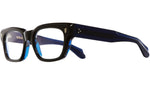 1391 Optical 01 Black on Blue