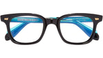 9521 Optical 01 Teal on Black