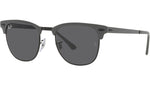 Clubmaster Metal RB3716 9256B1 grey on black