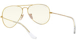 Aviator Clear Evolve RB3025 001/5F Gold Grey Photochromic