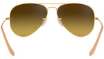 Aviator Gradient RB3025 112/85 Gold Brown