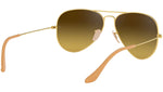 Aviator Gradient RB3025 112/85 Gold Brown