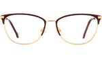 HER 0161 NOA Gold Burgundy