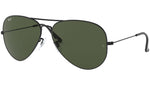 Aviator Large Metal II RB3026 L2821 Black Green