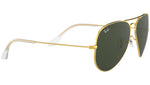 Aviator Classic RB3025 W3234 Gold Green