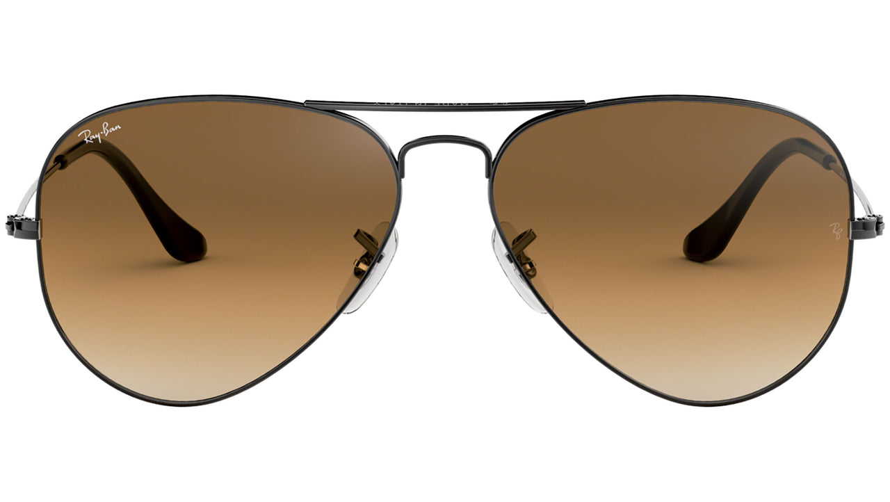 Aviator Gradient RB3025 004/51 Gunmetal Brown