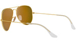 Aviator Flash Lenses RB3025 112/69 Gold Orange