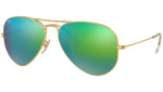 Aviator Flash Lenses RB3025 112/19 Matte Gold Green