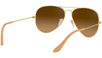 Aviator Gradient RB3025 112/M2 Gold Brown