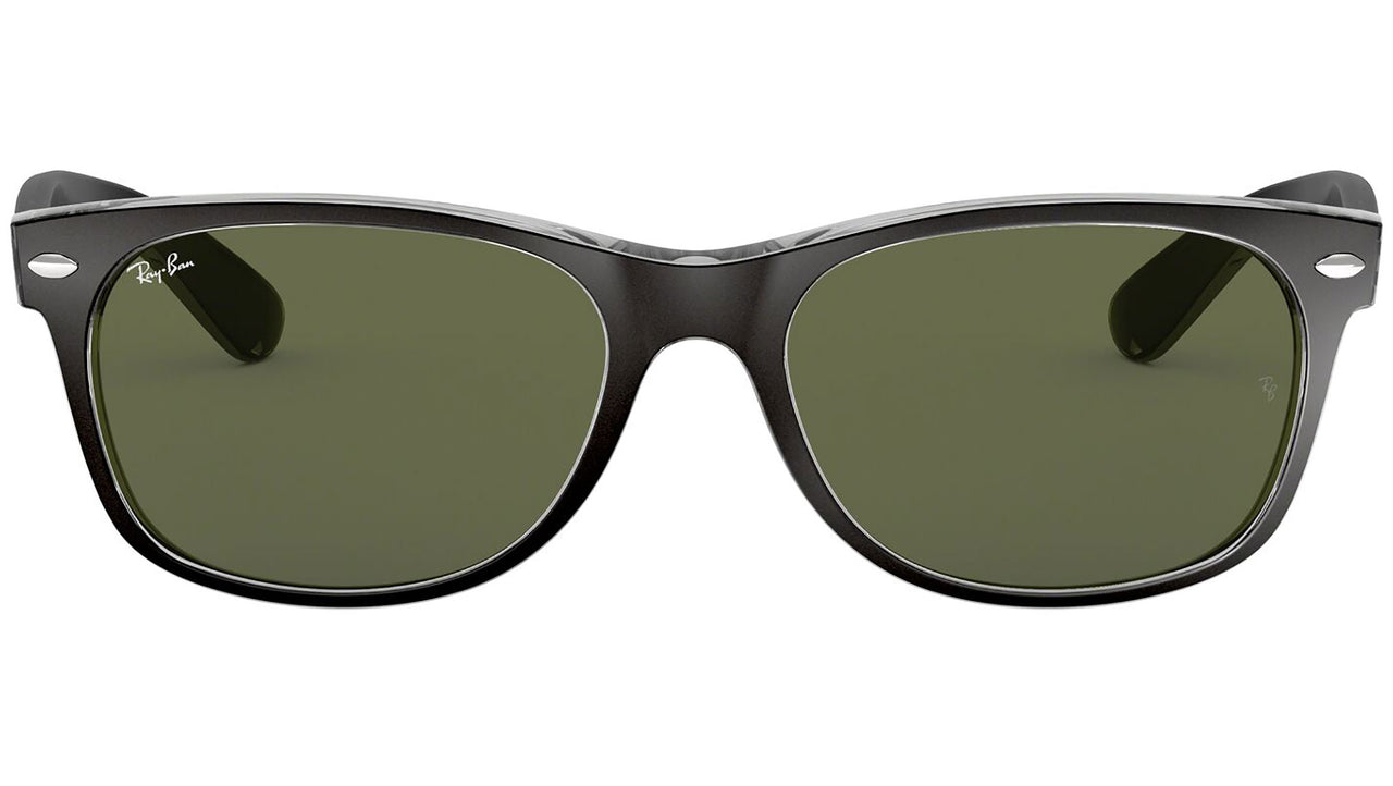 New Wayfarer Color Mix RB2132 black on transparent