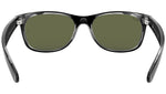 New Wayfarer Color Mix RB2132 black on transparent