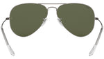 Aviator Flash Lenses RB3025 029/30 Matte Gunmetal Silver