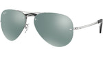 Aviator RB3449 003/30 Polished Silver