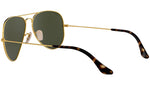 Aviator Havana Collection RB3025 181 Gold Green