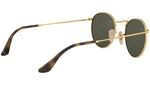 Round Flat Lenses RB3447N gold