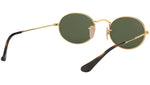 Oval Flat Lenses RB3547N 001 Gold Green