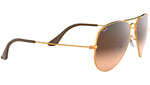 Aviator Gradient RB3025 9001A5 Light Brown