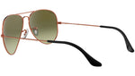 Aviator Gradient RB3025 9002A6 Bronze Green