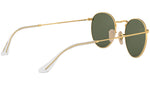 Round Flat Lenses RB3447N polished gold