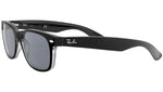 New Wayfarer RB2132 6398Y5 black/transparent