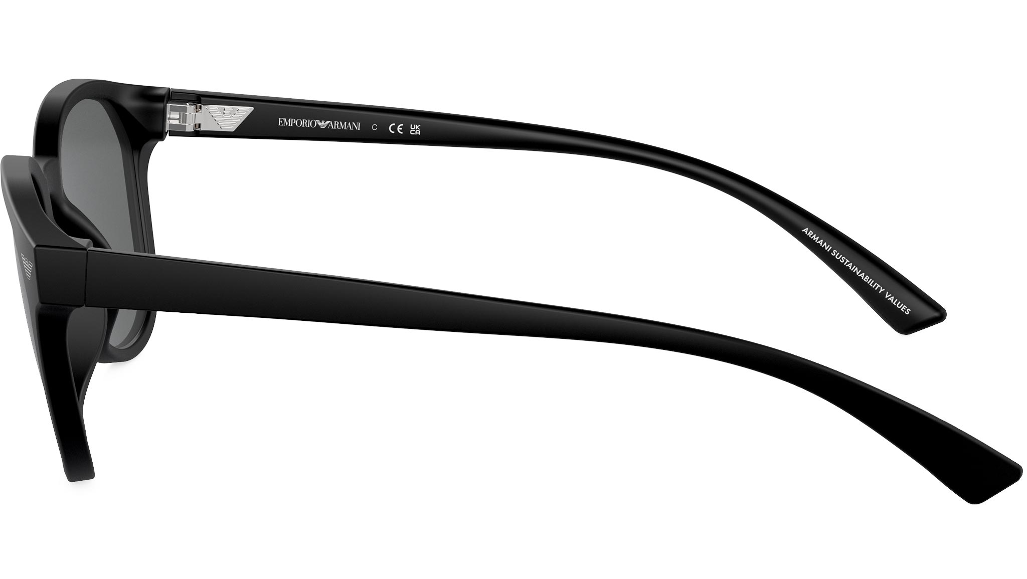 Emporio Armani EA4225U Sunglasses 500187 Black