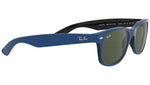 New Wayfarer Color Mix RB2132 rubber blue on black