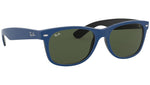 New Wayfarer Color Mix RB2132 rubber blue on black