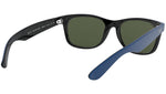 New Wayfarer Color Mix RB2132 rubber blue on black